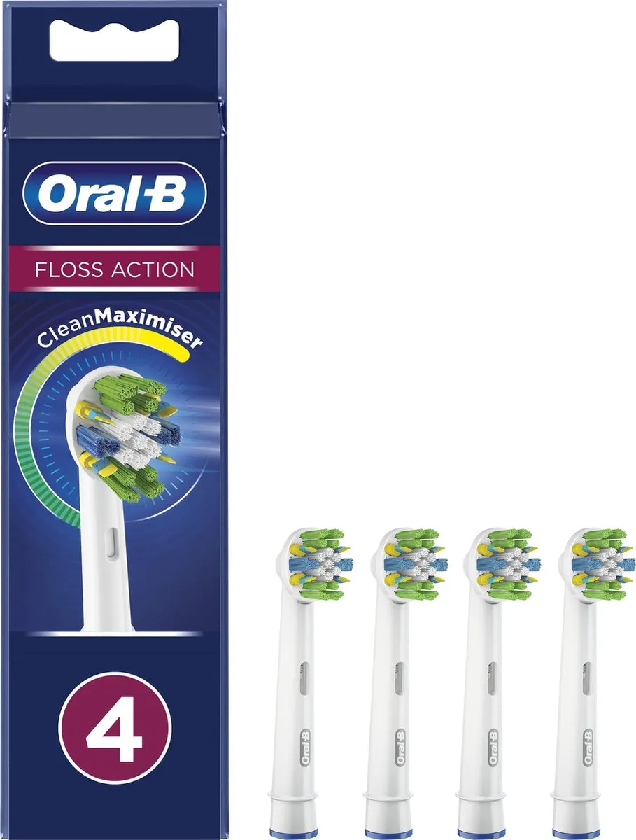Oral-B FlossAction Opzetborstels 4 Stuks