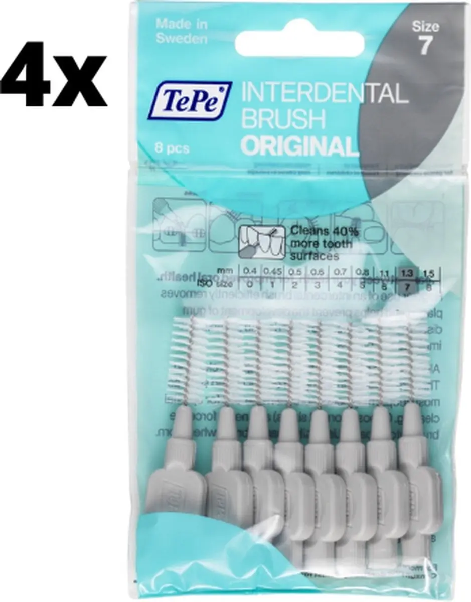 TePe Ragers Grijs 1,3mm