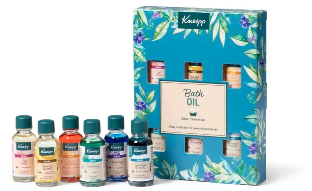 Kneipp Geschenkset Badolie 6x20ml