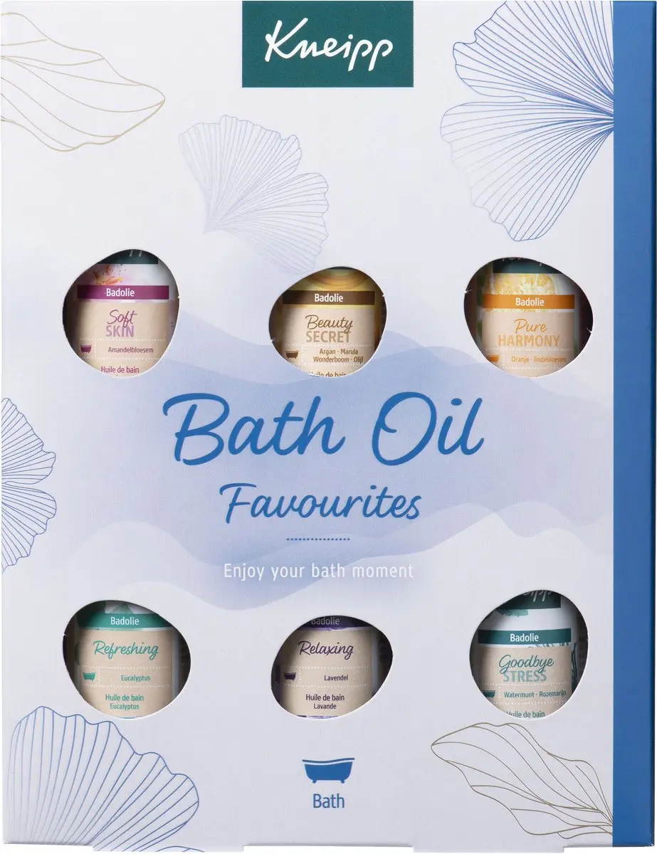Kneipp Geschenkset Badolie 6x20ml