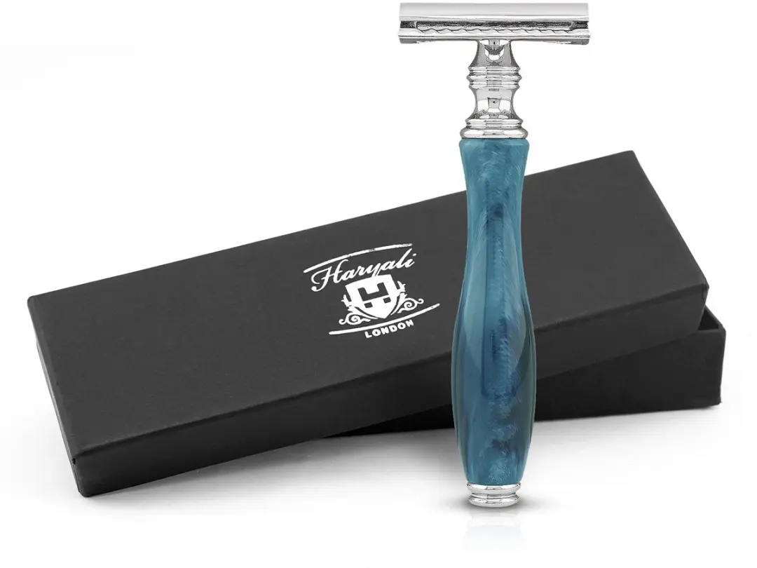 Haryali London Classic Double Edge Veiligheidsscheermes