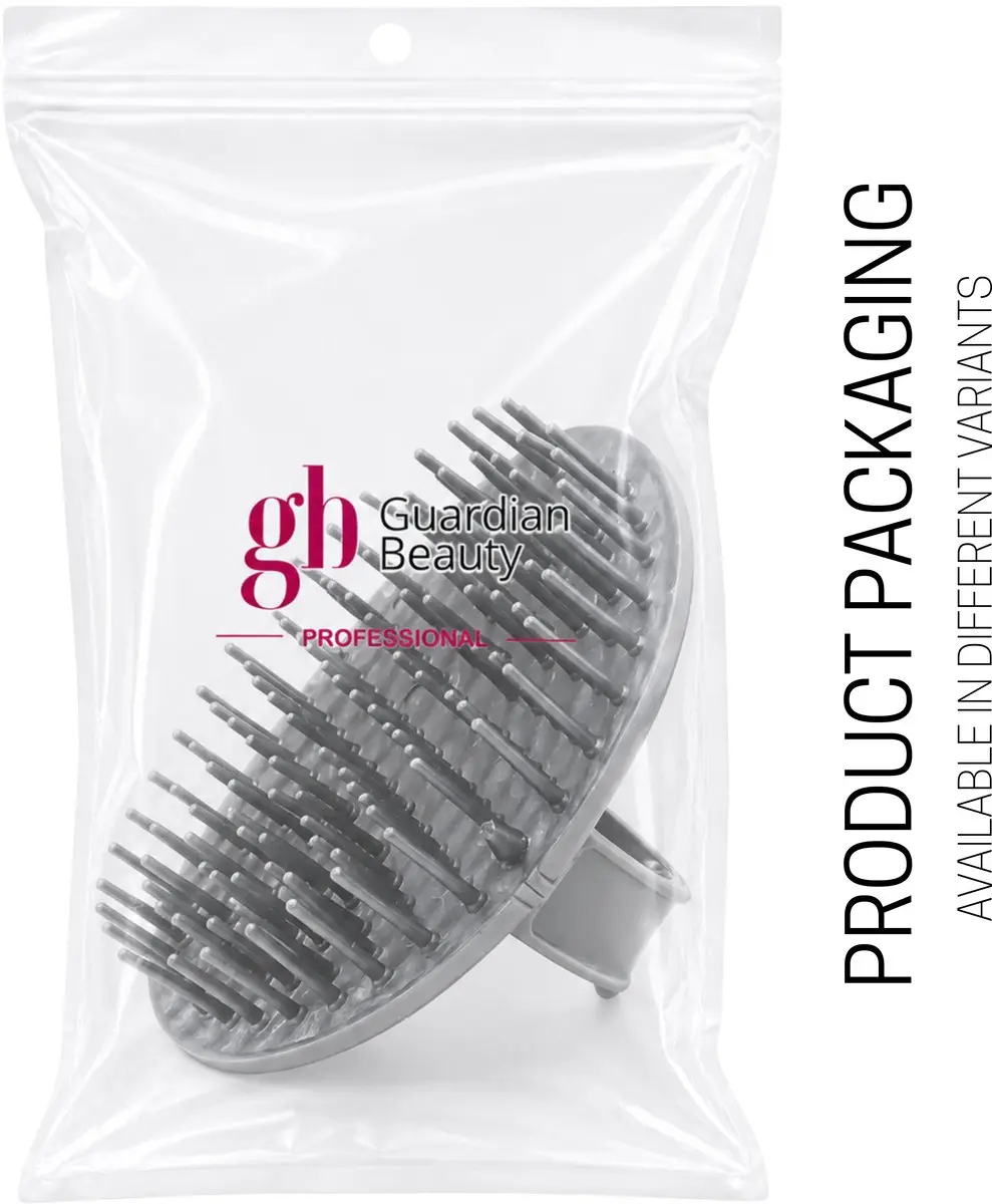 Guardian Beauty Hoofdhuidmassager - 2 Stuks - Siliconenborstel Grijs - afbeelding 6 van 6