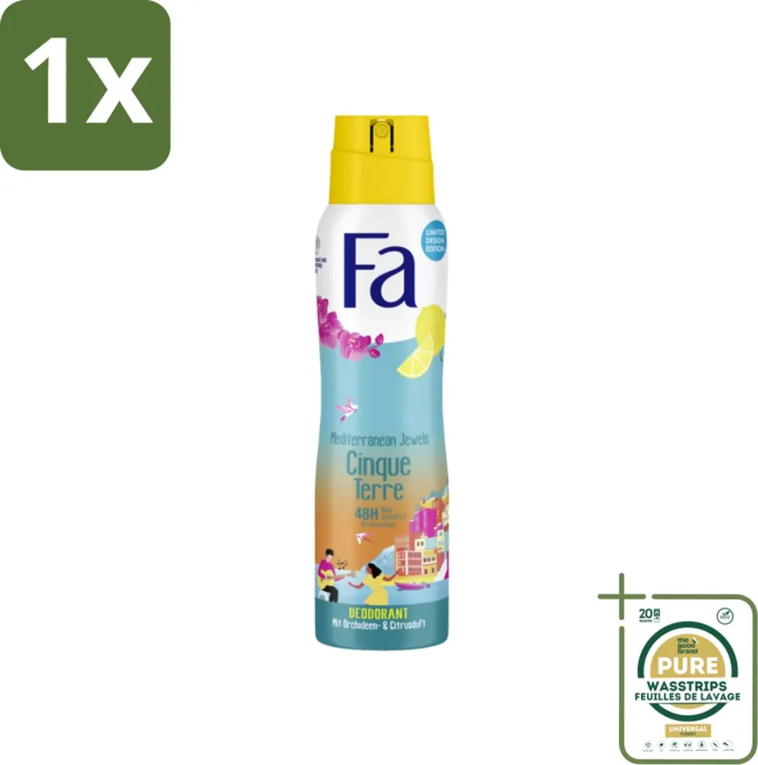 Fa Deodorant Spray Mediterranean Jewels Orchidee & Citrus 150ml