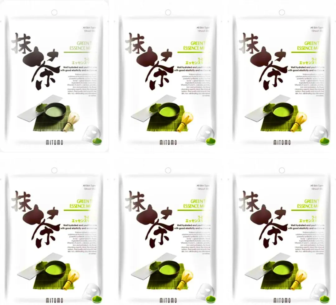 Mitomo Green Tea Gezichtsmasker