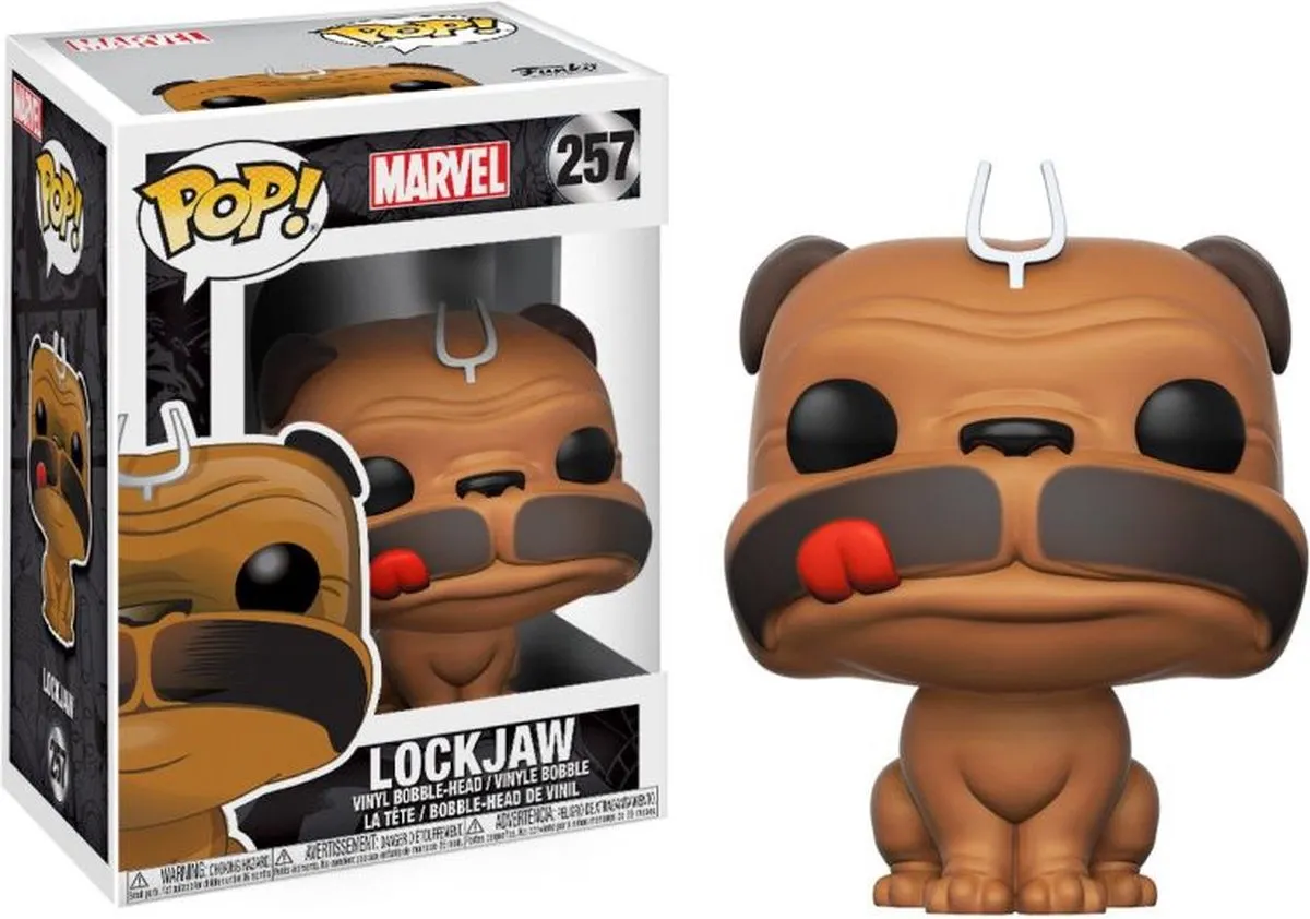 Funko Pop! Marvel Lockjaw #257 Verzamelfiguur - Multicolor