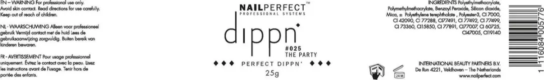 Nail Perfect Dippn Nailperfect Dip Poeder - 25g - Zwart