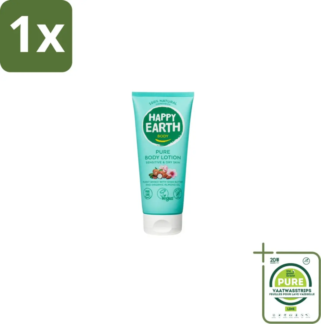 Happy Earth Natuurlijke Bodylotion 200ml