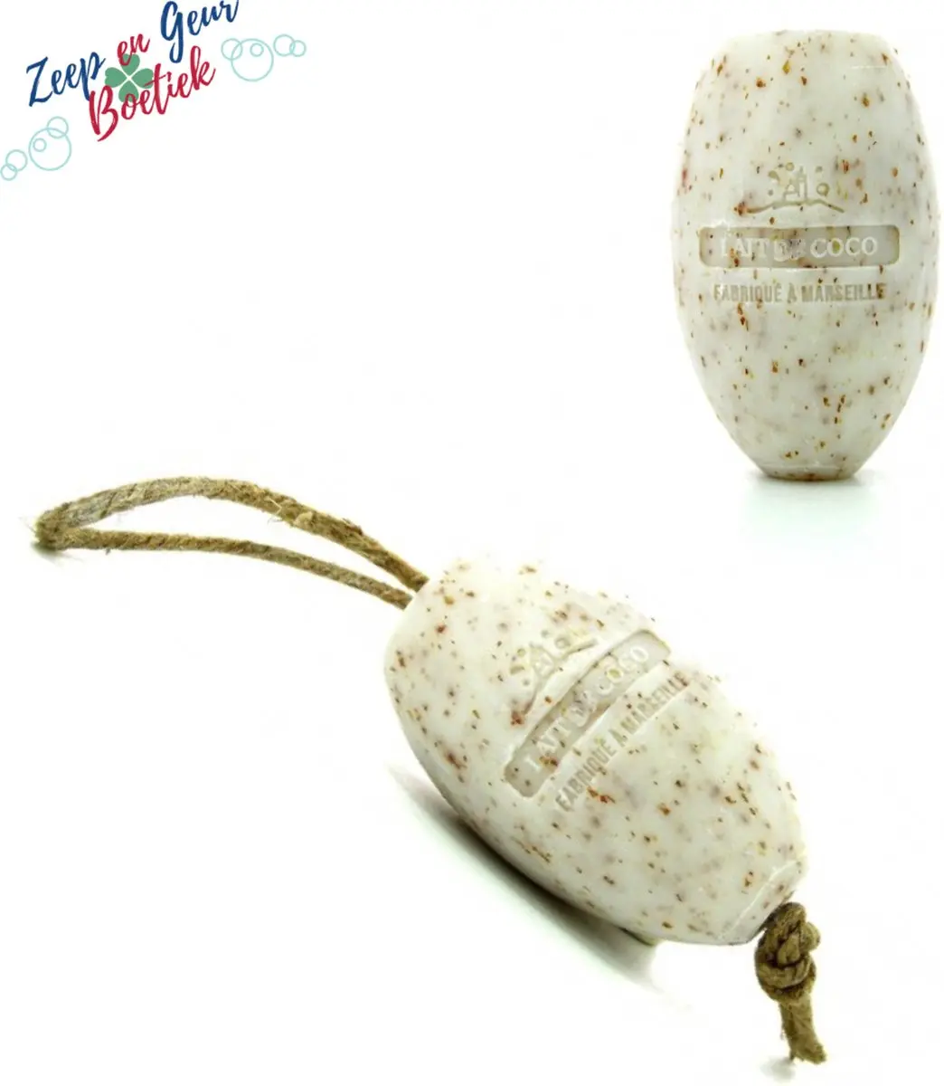 Savon de Marseille Kokosmelk Scrub Zeepbol 240g
