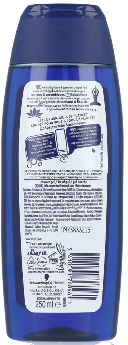 Fa Balancing Moments Douchegel 250ml