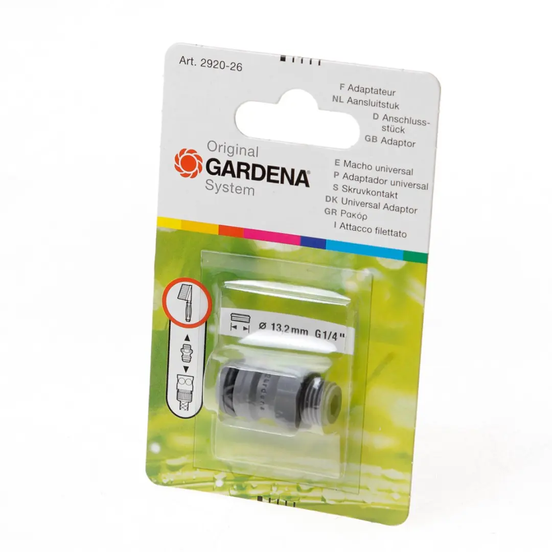 Gardena Insteeknippel 1/4 920