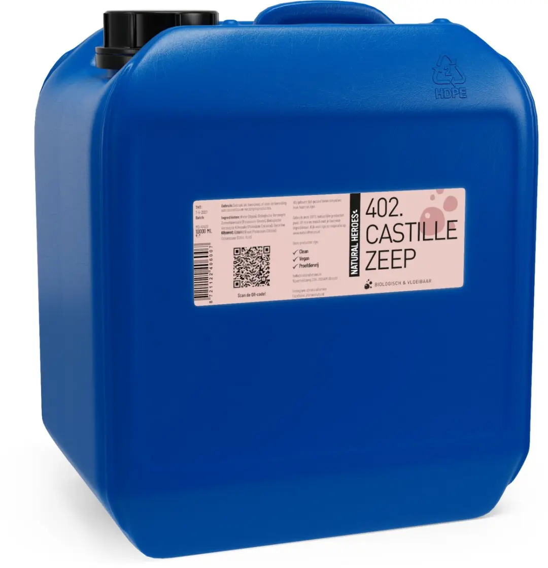 Natural Heroes Castille Zeep Biologisch Vloeibaar 10L