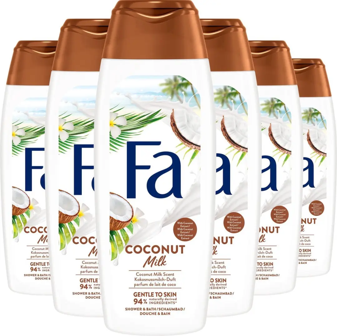 Fa Coconut Milk Douchegel - 6x250ml
