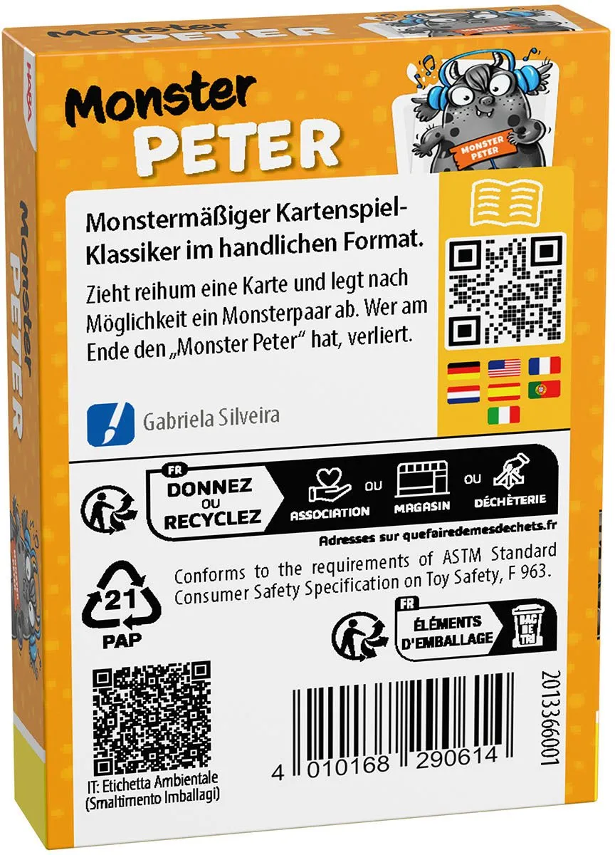 HABA Monster Kartenspiel Klassiker - Multi