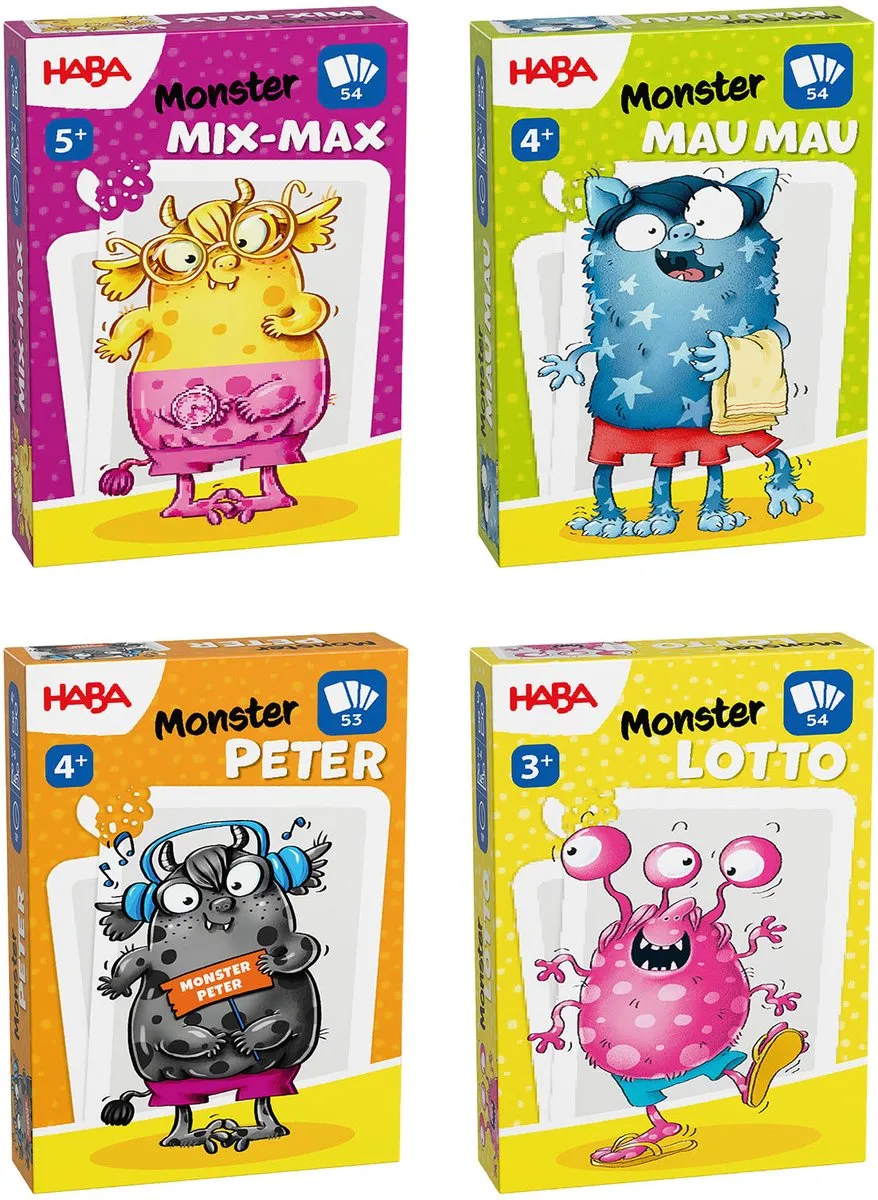 HABA Monster Kartenspiel Klassiker - Multi