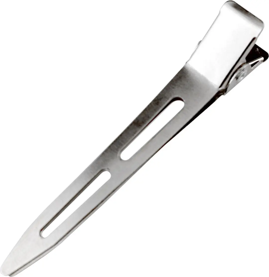 Comair Metalen Clips Spitsvormig 100 Stuks - Zwart