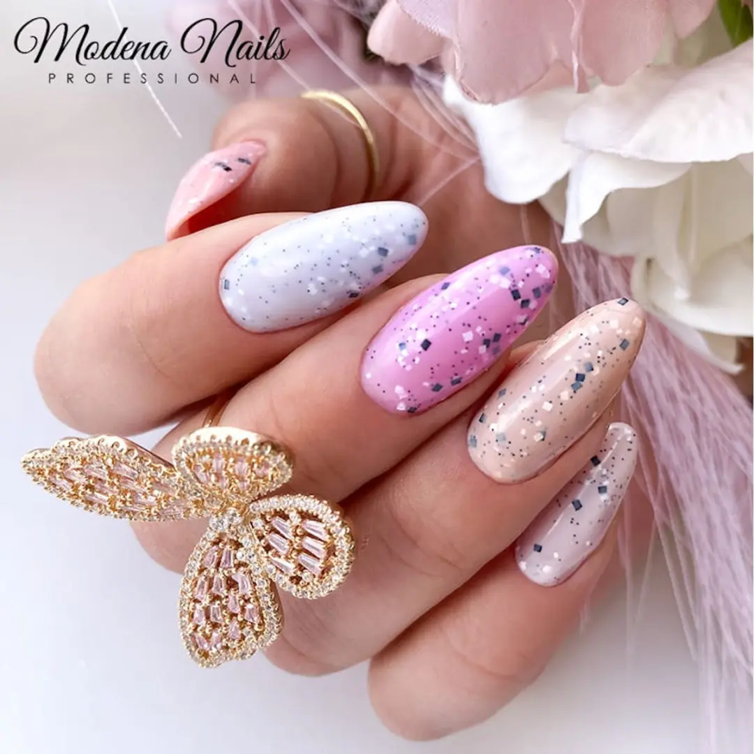 Modena Nails UV/LED Gellak Spring Fresh #14 - 7.3ml - Nude Roze