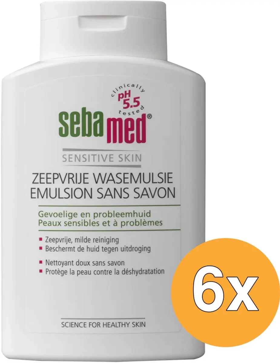 Sebamed Zeepvrije Wasemulsie 500ml