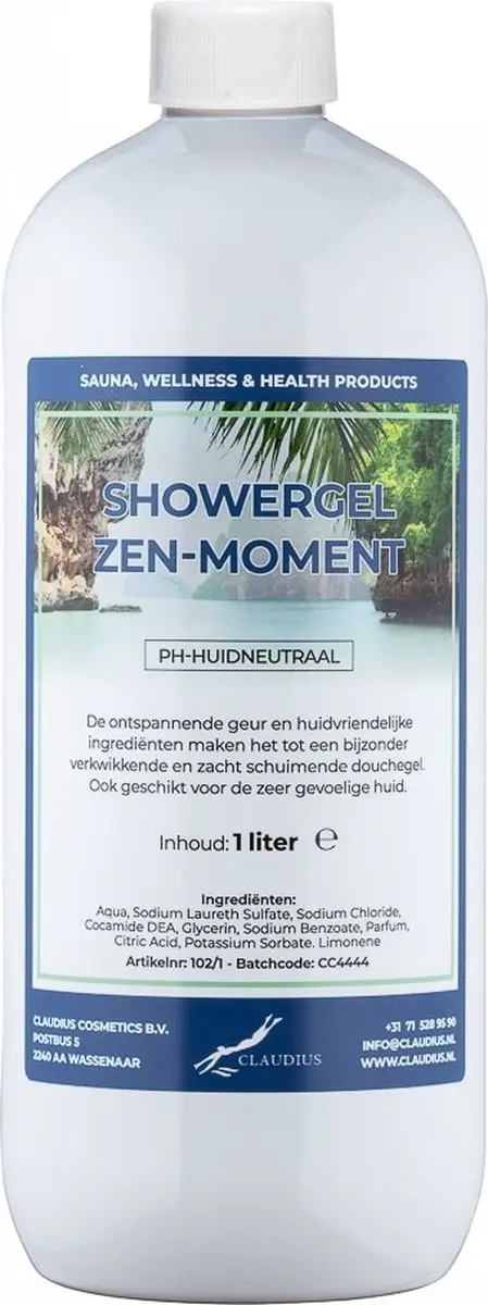 Splashbox Cosmetics Douchegel Zen Moment 1L