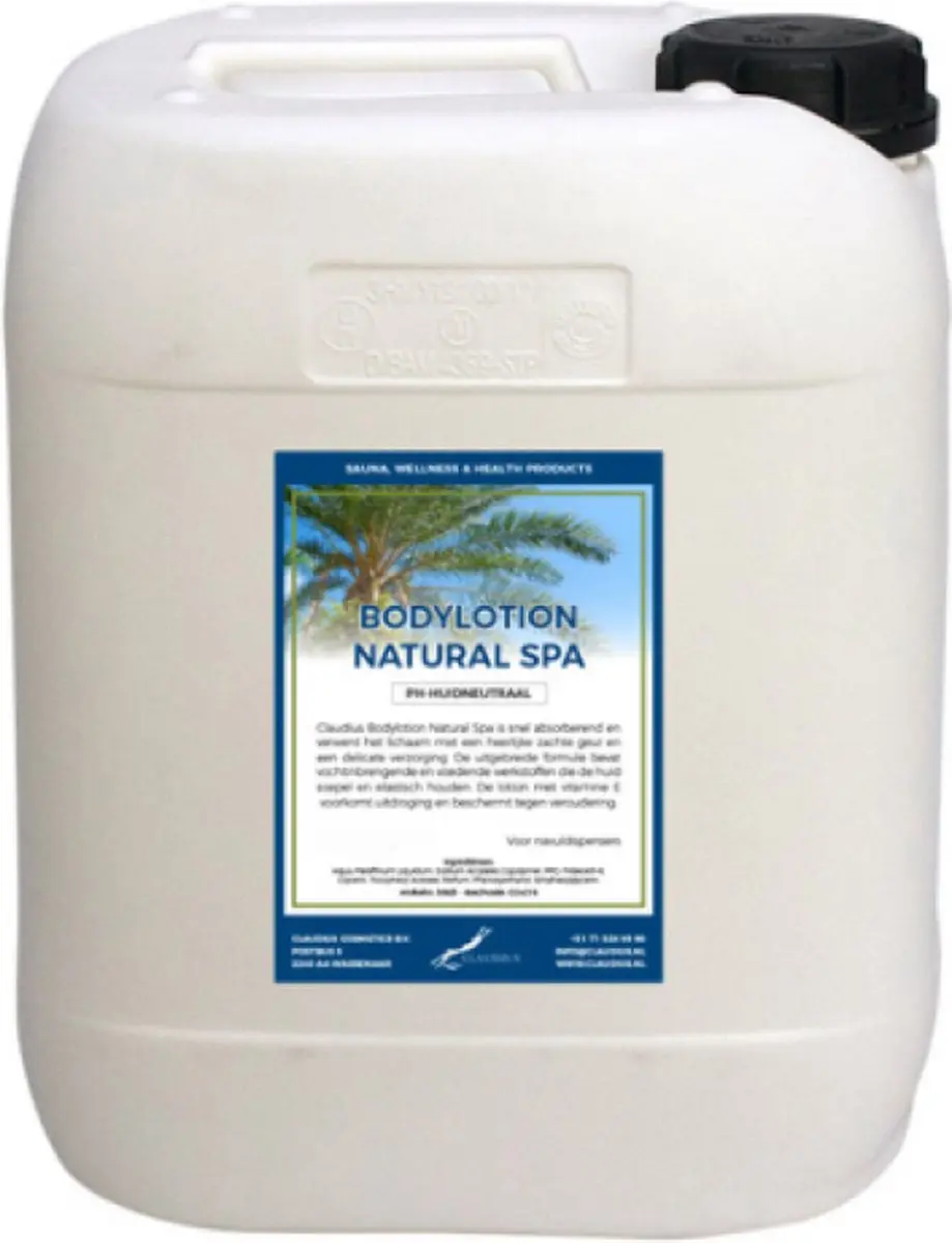 Splashbox Cosmetics Bodylotion Natural Spa 10L