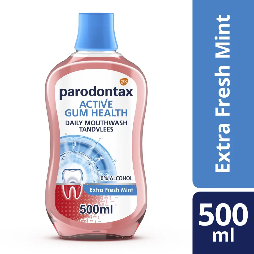 Parodontax Active Gum Health Mondwater Extra Fresh Mint 500ml