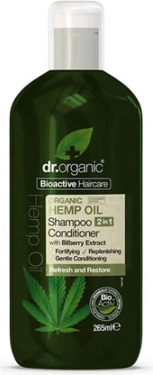 Dr. Organic Hennepolie Shampoo & Conditioner 265ml