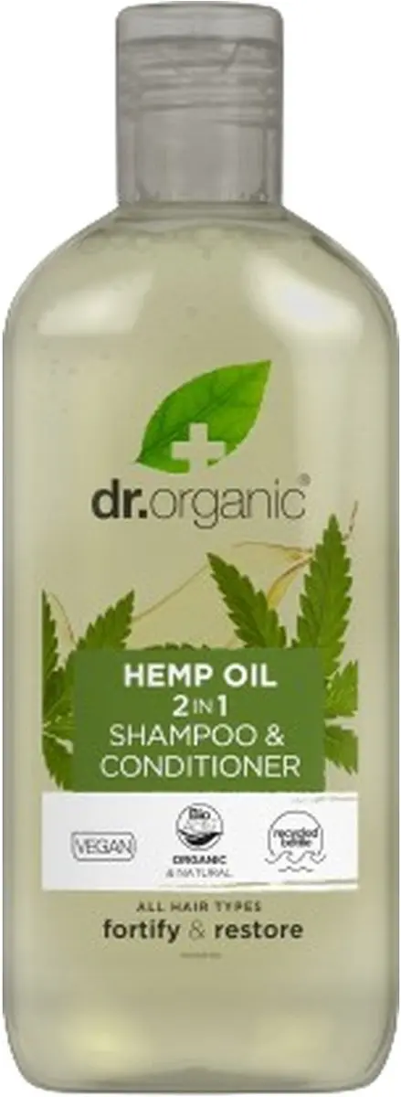 Dr. Organic Hennepolie Shampoo & Conditioner 265ml
