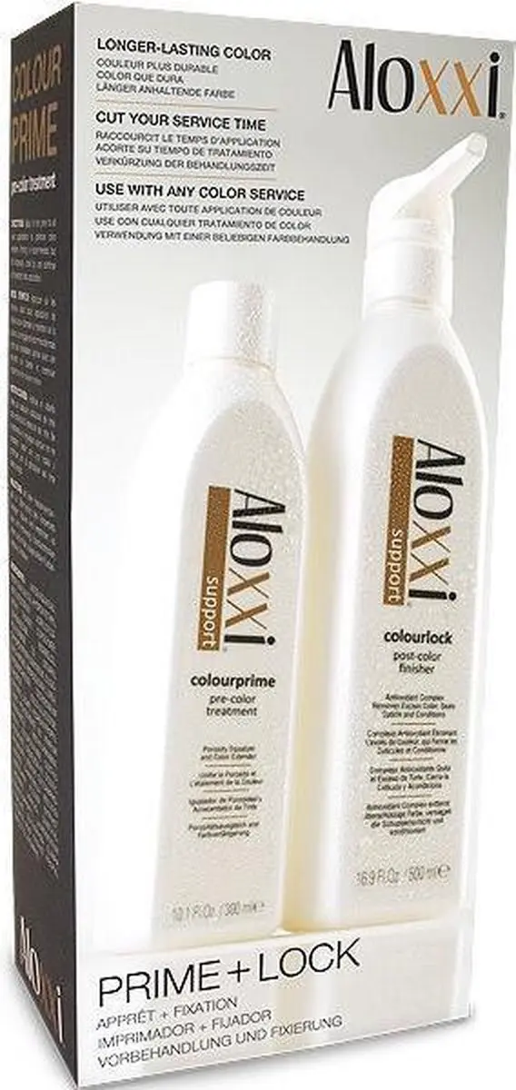 Aloxxi Duo Kit ColourPrime 300ml & ColourLock 500ml
