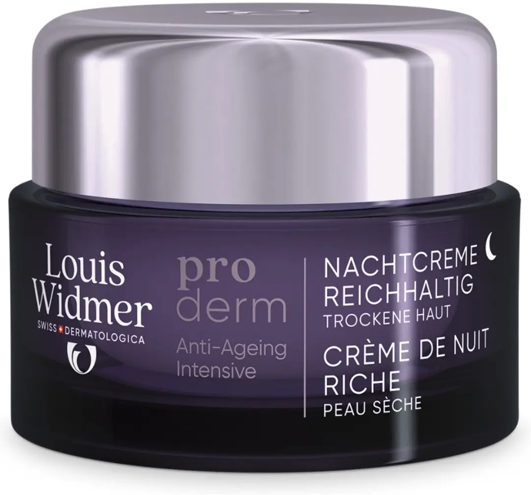 Louis Widmer Proderm Nachtcrème Rijke Textuur 50ml