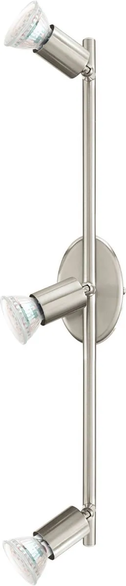Eglo Buzz Plafondspot LED - 3 Lichts - Nikkel-Mat