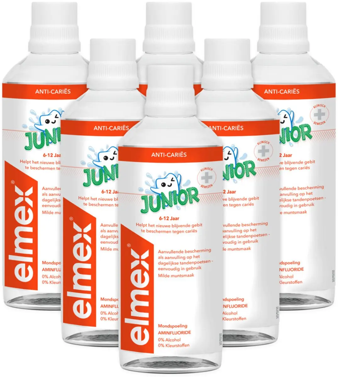 Elmex Junior Mondspoeling 6x500ml
