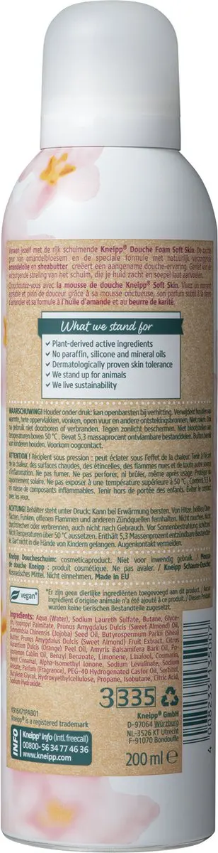 Kneipp Soft Skin Douche Schuim 200ml