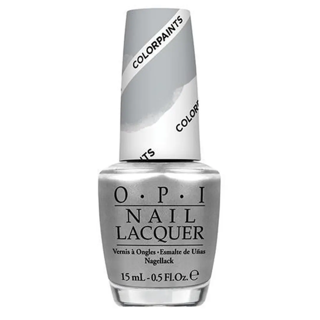 O.P.I. Color Paints Collection Silver Canvas Undercoat 15ml