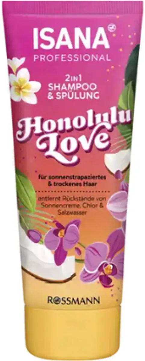 Isana 2in1 Shampoo & Conditioner Honolulu Love 200ml