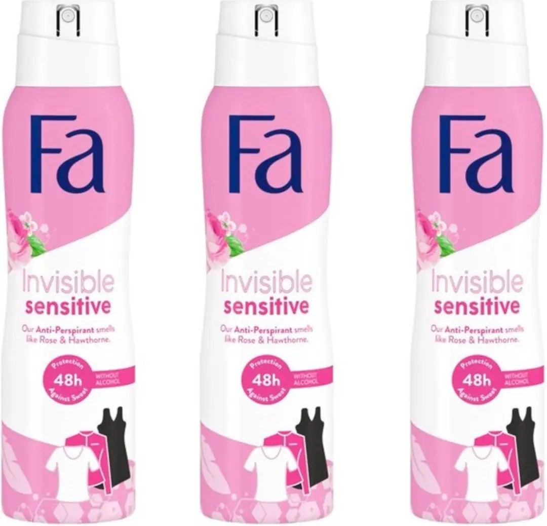 Fa Deospray Invisible Sensitive 450ml