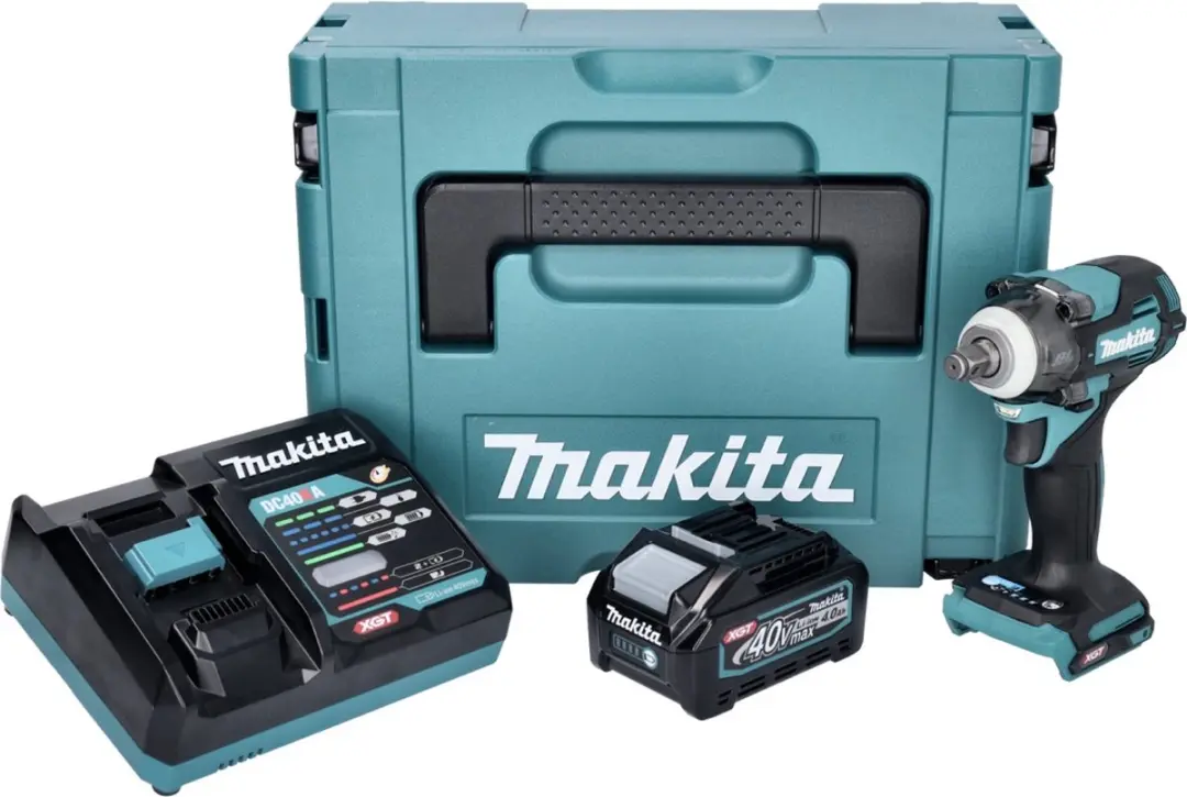 Makita TW004GM101 Accu-slagmoersleutel 40V 350Nm - 4,0Ah + Oplader + Makpac - afbeelding 4 van 5