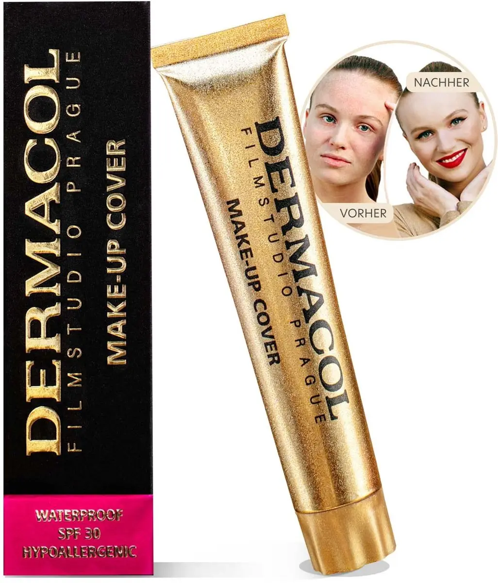 Dermacol Full Coverage Matte Foundation 30ml - SPF 30 - Kleur 228 - afbeelding 6 van 6