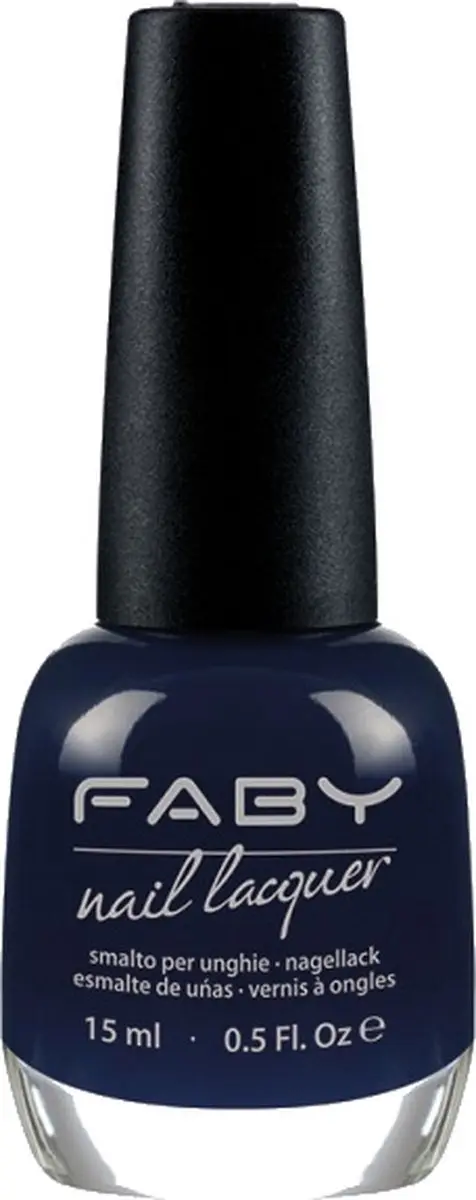 FABY Paris By Night Vegan Nagellak Blauw