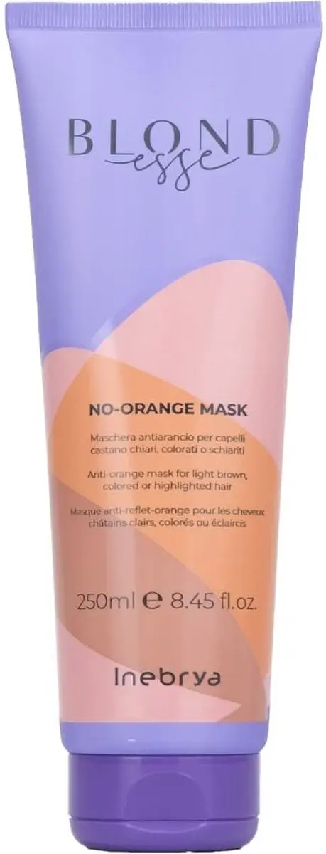 Inebrya BLONDesse Anti-sinaasappel Haarmasker 250ml