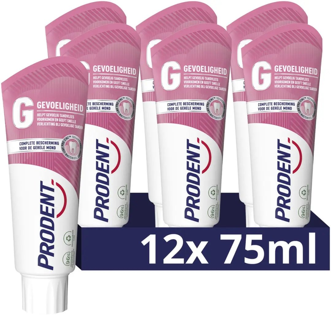 Prodent Tandpasta Gevoeligheid 12x75ml