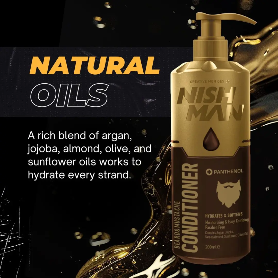 Nishman Baardcrème 150ml - Alle haartypes
