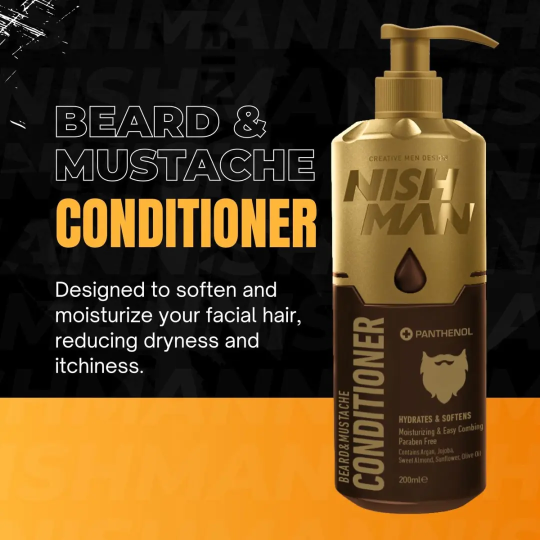 Nishman Baardcrème 150ml - Alle haartypes