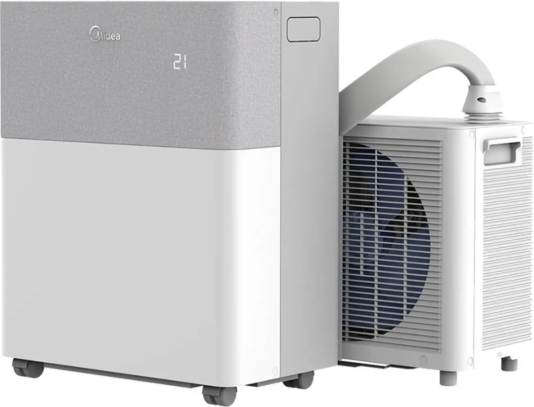 Midea PortaSplit Airco 8.000 BTU - Koelen & Ontvochtigen - Wit