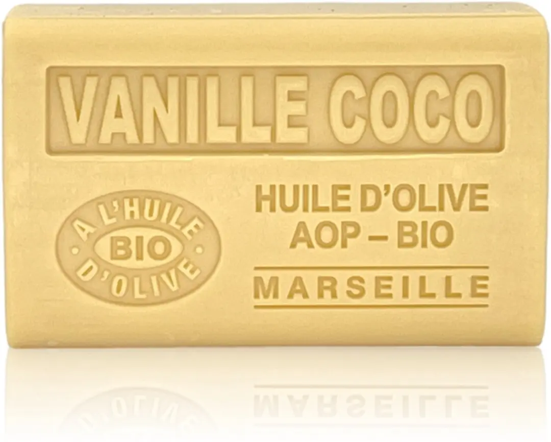 Savon de Marseille Biologische Olijfzeep Vanille Kokos 125g