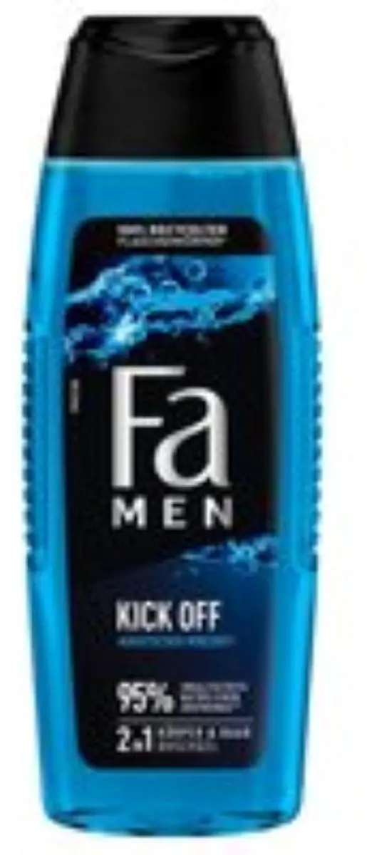 Fa Men Kick Off Deodorant Douchegel 2in1 - 2x150ml + 2x250ml