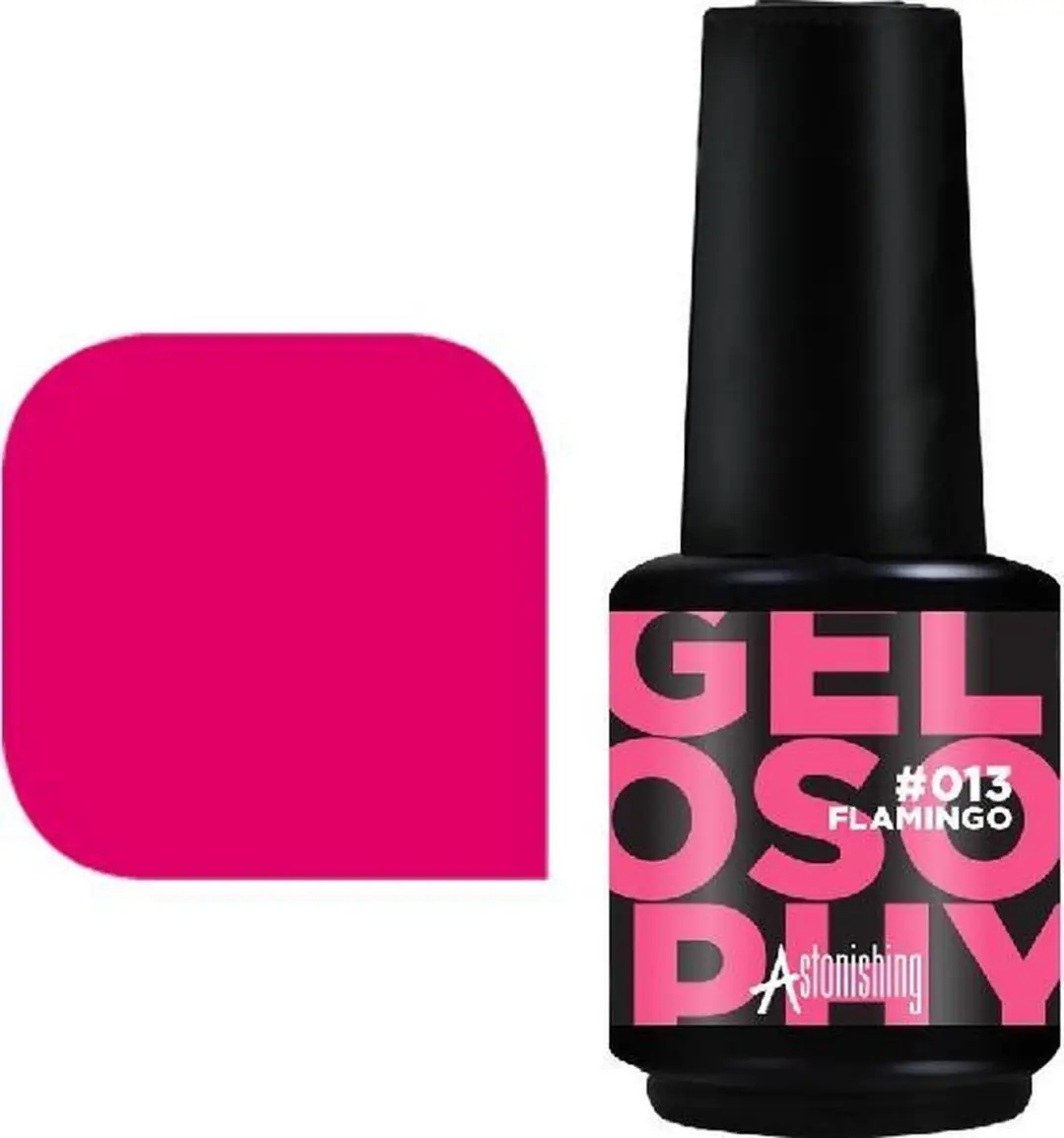 Astonishing #013 Flamingo Nagellak 15ml - Zwart