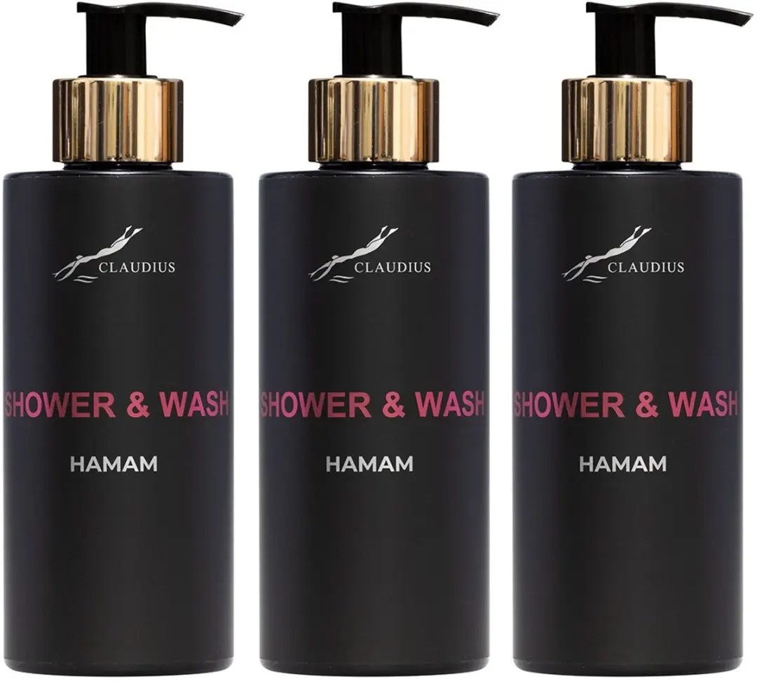 Splashbox Cosmetics Shower & Wash Hamam 300ml - 3 Stuks - afbeelding 2 van 2