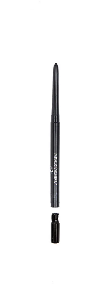 John van G Metallic Eyeliner 01 - Zwart
