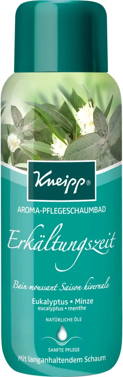 Kneipp Badschuim Verkoudheid Eucalyptus-Munt 400ml