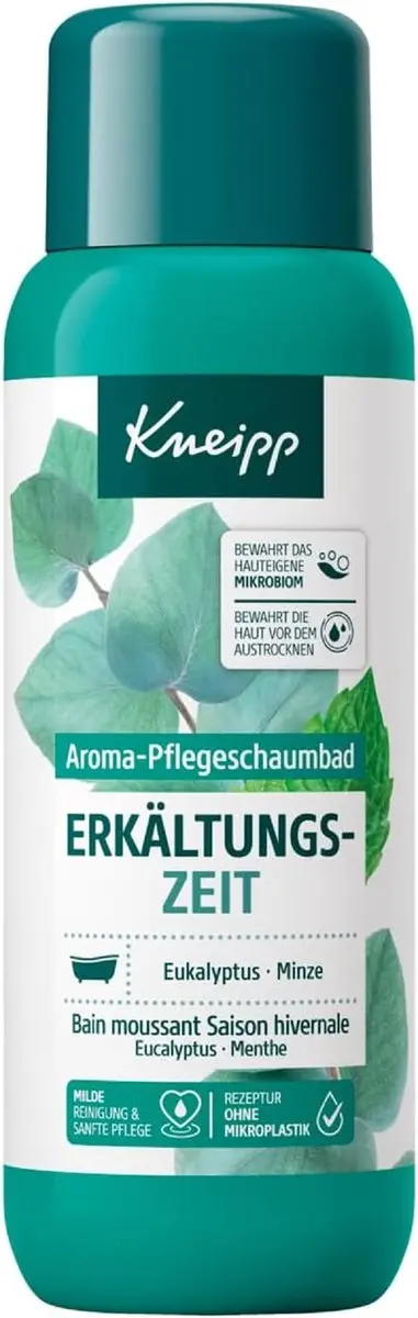 Kneipp Badschuim Verkoudheid Eucalyptus-Munt 400ml