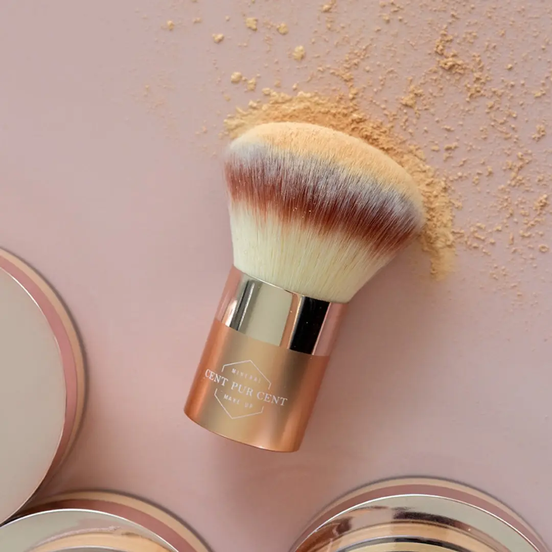 Cent Pur Cent Kabuki Brush - Beige - afbeelding 6 van 6